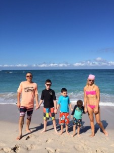 Family at the Beach